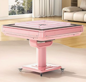 Mesa de Mahjong Automática Plegable Moderna de Lujo, para 4 Jugadores, Silenciosa, para Uso Doméstico, CA 220-240V, Simulación de Juego de Casino - Product Image 4