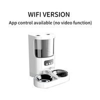 Distributeur automatique intelligent pour animaux de compagnie 2025, le plus vendu, télécommandé via application, alimenté par batterie, en plastique durable, étanche IPX7, pour chiens et chats