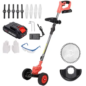 Manufacturer Lithium Mower Weeder Electric Lawn Mower Grass Cutting Machine Cordless Lawn Mower