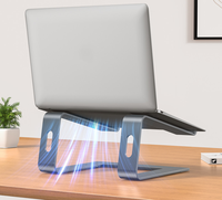 Soporte Ergonómico Desmontable, Nuevo Soporte Plegable de Aluminio para Laptop y Escritorio, Base de Metal de Aleación de Aluminio