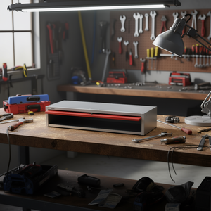 Armoire de rangement d'outils 5002 C2N, unité à tiroirs métalliques, organisation d'atelier, dimensions LxHxD - Product Image 3