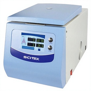 เครื่องปั่นเหวี่ยงแบบตั้งโต๊ะความเร็วสูง SCITEK พร้อมระบบทำความเย็น หน้าจอ LCD ควบคุมด้วยไมโครคอมพิวเตอร์เพื่อการใช้งานที่แม่นยำสำหรับห้องปฏิบัติการ - Product Image 1