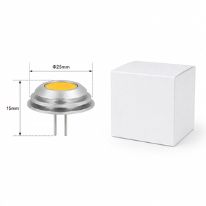 หลอดไฟ LED G4 COB แบบโลหะทรงยูเอฟโอ ใช้ไฟ DC 12V แรงดันต่ำ ใช้แทนหลอดฮาโลเจนสำหรับโคมไฟระย้าคริสตัล - Product Image 6