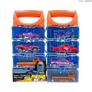 4PCS de haute qualité shantou Toy Metal Premium 1:64 Mini métal petit jouet en alliage moulé sous pression modèle de <span class=keywords><strong>voiture</strong></span> avec boîte portable - Product Image 4