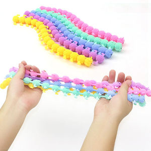 Juguetes <span class=keywords><strong>de</strong></span> cápsula TPR bola peluda suave juguete largo puntiagudo <span class=keywords><strong>gusano</strong></span> elástico bola sopladora para niños regalo juguete suave para mascotas nuevo diseño lindo Rab - Product Image 5