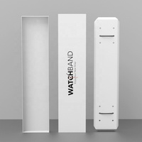 Caja de Papel Personalizada de Fábrica OEM, Caja de Embalaje de Papel y Plástico, Bandeja Interior para Correa de Reloj, Paquete de Venta al por Mayor y Menor