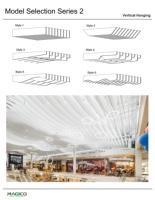 Panneaux acoustiques de plafond en fibre de verre OEM personnalisés, insonorisants, ignifuges, déflecteurs en fibre de verre pour plafond suspendu, pour projets de bureaux
