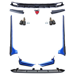 Accessori esterni per auto con bordo anteriore e diffusore posteriore con kit di scarico per <span class=keywords><strong>Honda</strong></span> 11th <span class=keywords><strong>Civic</strong></span> <span class=keywords><strong>2022</strong></span> + FE180 - Product Image 1