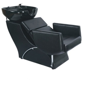 Sillón de Lavado Multifuncional Eléctrico Blanco para Salón de Belleza de Lujo Moderno, con Masaje y Lavacabezas, Popular - Product Image 2