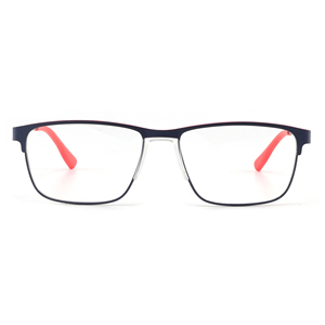 Fourniture professionnelle carrée en métal hommes lunettes mode <span class=keywords><strong>pas</strong></span> <span class=keywords><strong>cher</strong></span> luxe optique lunettes montures lunettes <span class=keywords><strong>de</strong></span> lunettes - Product Image 2