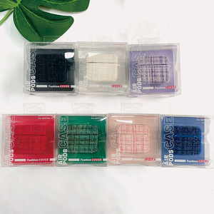 เคส AirPods 3/Pro2 แบบผ้าลูกไม้หรูหรา วัสดุ TPU+ผ้า พร้อมสายคล้อง ป้องกันการกระแทก ขายส่ง - Product Image 3