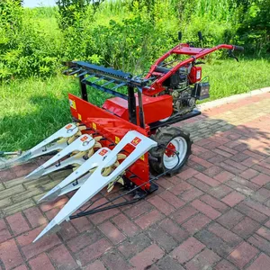 small type best sale 4G-100 rice reaper harvester