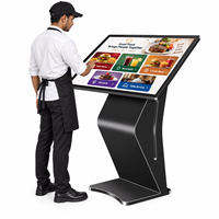 Kiosque tactile d'information publique d'intérieur de 23,6, 23,8 et 32 pouces avec animation, prise en charge OEM et SDK pour la signalisation dans les centres commerciaux