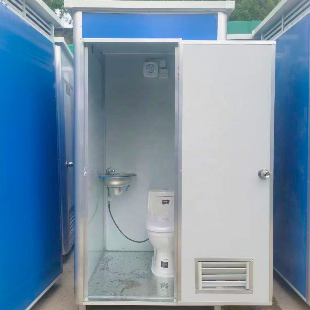 Low Price Mobile Toilet Customized Tiny Home Cabin Portable Bathroom Cheap Public Portable Toilet 6