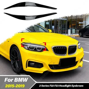 Kit de décoration de phares (sourcils) pour BMW Série 2 F22 F23 220i 228i 230i M235i M240i 2015 2016 2017 2018 2019 - Product Image 1