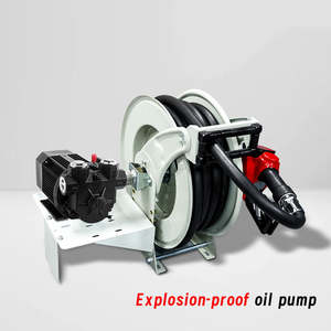 मूक उच्च प्रवाह नली रील मीटरिंग पंप असेंबली स्व-प्रिमिंग एल्यूमीनियम मिश्र धातु ईंधन डिस्पेंसर 40-80l/मिनट प्रवाह मीटर ईंधन नोजल - Product Image 4