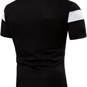 Camisetas para Hombre, Casuales, Deportivas, de Manga Corta, Tejidas, Estampadas, Transpirables, de Golf, a la Moda - Product Image 6