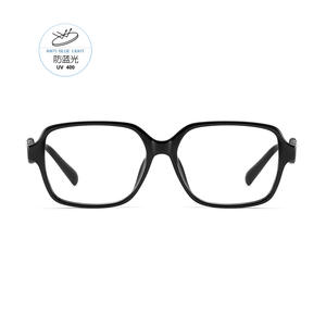 Monturas de Gafas Rectangulares Unisex J2331, Montura Completa, Lentes Acrílicas, Anti Luz Azul, Origen Danyang - Product Image 1