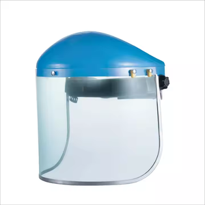 Casco cómodo de grado industrial con visera transparente y equipo de protección de sombrero de copa amarillo para entornos de trabajo de alto riesgo - Product Image 2