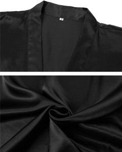 Short <strong>Kimono</strong> <strong>Women</strong> With Gold Glitter for Maid of Honor &amp;Bride, Bridal Wedding Robes <strong>Woman</strong> Bathrobes - Product Image 6