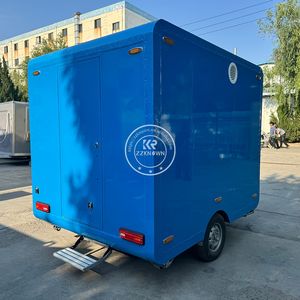 Remorque de barbecue 2025, grandes remorques alimentaires vides avec salle de bain, normes américaines, remorques à glace pour barbecue - Product Image 4