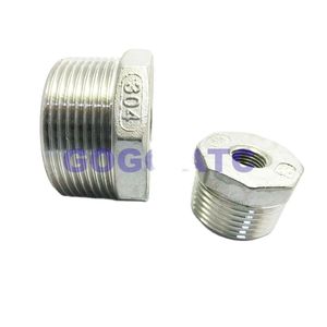 Gogo 201/304 lõi thép không gỉ công nghiệp cấp đường kính ống DN15-32 nữ và nam chủ đề giảm tốc 4'6'1 inch đường kính khác nhau - Product Image 2
