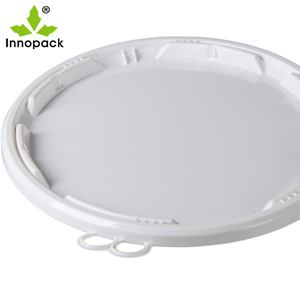Barils ronds en PP blanc de 5 L de bonne qualité avec poignée, seau à peinture rond en plastique de 5 litres à vendre - Product Image 3