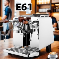 Barista a Cafe 1 satu grup Brew Shot kontrol aliran Boiler Komersial E61 mesin Espresso Harga terbaik E61 pembuat kopi