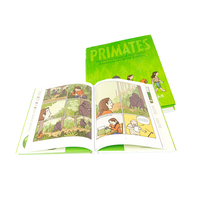 Softcover grafis buku Novel Printing murah komik Printing buku Manga Bahasa Inggris