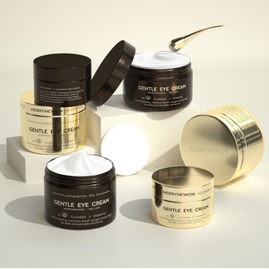 Merrynewon 60ml120ml Luxury Round Aluminum Tin for <b>Eye</b> Cream Cosmetic Grade Metal Container with Secure Cap - Product Image 6