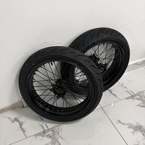 Supermoto ultra Bee <span class=keywords><strong>17</strong></span>英寸前后轮组适合surron越野车后前轮铝合金轮圈带轮胎适用于ultra Bee - Product Image 3
