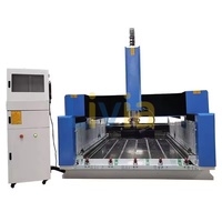 Routeur CNC pour pierre, machine de découpe et de gravure de marbre et de granit, machine à pierre CNC avec broche de 5,5 kW