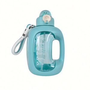 Ensemble de bouteilles d'eau personnalisées avec logo, mignonnes, portables, grande capacité, pour le sport en plein air, gobelet en plastique, bouteille d'eau pour les voyages - Product Image 2