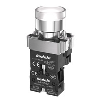 Tombol reset otomatis dengan lampu, sakelar tombol seri XB2, tombol sakelar logam tahan air