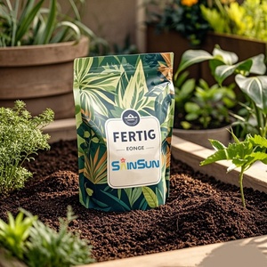 Biodegradable 1oz Doypack Soluble Fertilizer Stand up Pouch Moisture-Proof Organic Soil <b>Packing</b> Mylar Bags with Plastic Printing - Product Image 1