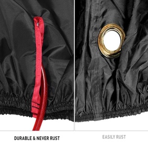 <span class=keywords><strong>Cubierta</strong></span> impermeable de alta densidad para bicicleta, <span class=keywords><strong>cubierta</strong></span> de polvo para exteriores, protección redonda, fácil de llevar - Product Image 3