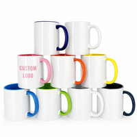 Mug à café personnalisé de 11 oz et 15 oz, grand mug blanc en céramique pour sublimation, mug de 15 oz vierge avec impression de logo personnalisé, cadeau promotionnel en gros