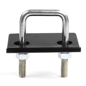 Pièces de modification automobile : Support de fixation pour crochet de remorque carré 1,25 pouce (2 pouces) anti-vibration et antichoc - Product Image 5