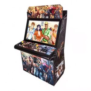 Machine de jeu vidéo d'arcade Street Fighter à monnayeur de la marque BH, en bois et acrylique - Product Image 4