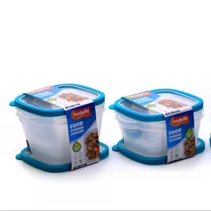 Ensemble de récipients de stockage de nourriture en plastique - Product Image 1