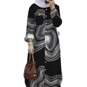 Женский комплект из рубашки и брюк с длинным рукавом и пуговицами - Product Image 1