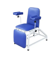 Instrument de clinique hospitalière multifonctionnel OEM 150kg Fauteuil de dialyse pour la collecte de transfusions sanguines et le don de sang manuel