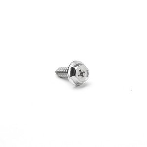 Tornillos autorroscantes Phillips de acero inoxidable con cabeza hexagonal métrica M3 M4 M5 M6 M8 para la industria de la construcción metálica - Product Image 2