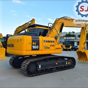 Digger Used Komatsu PC160 Used <b>Excavator</b> 99% New Used Crawler Hydraulic <b>Excavator</b> Second Hand Komatsu PC160 110 120 130 160 - Product Image 4