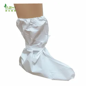 China factory direct disposable PP SMS SF non woven hospital shoe cover medical boot cover