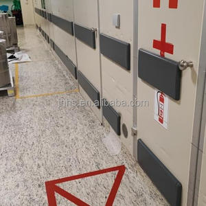 Barrière murale d'hôpital antibactérienne en PVC haute résistance pour protection des chariots médicalisés / fauteuils roulants - Product Image 4