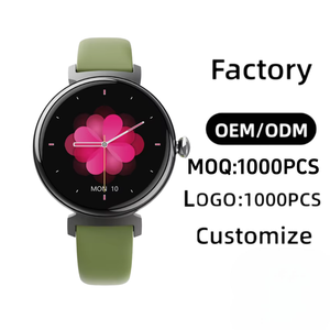 Montre connectée de luxe pour femmes 2026, écran AMOLED, appels Bluetooth, Reloj tendance, montres intelligentes personnalisées, directement de l'usine, vente en gros - Product Image 1