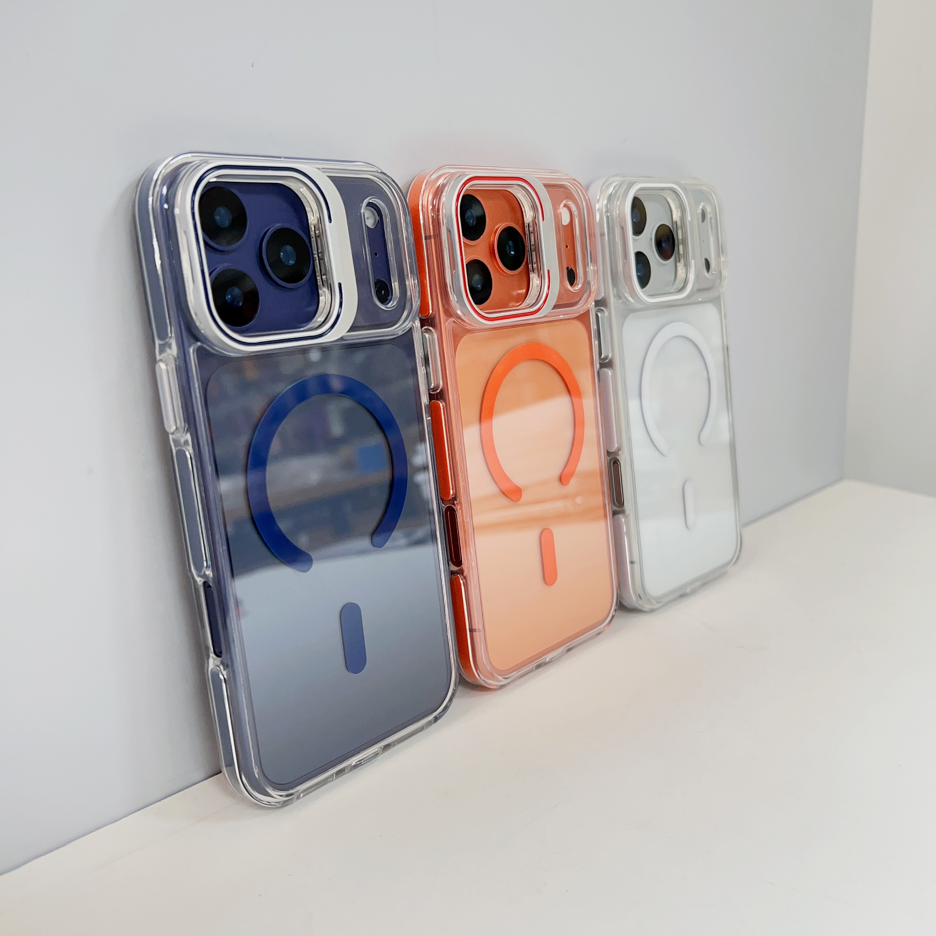 <strong>2026</strong> Luxury Bracket Stand Phone case for <strong>iphone</strong> 16 17 Invisible Magnetic Stand Phone Cover for <strong>iphone</strong> 15 14 13 12 Pro