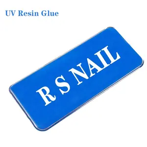 Envío gratuito OEM UV resina doming etiqueta resina pegamento UV para etiqueta