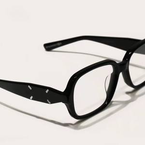 نظارات مارجيلا جديدة من سلسلة MM114 نظارات مضادة للضوء الأزرق مع إطار لوحة عالي الإصدار نظارات قراءة لمكياج قصر النظر - Product Image 4